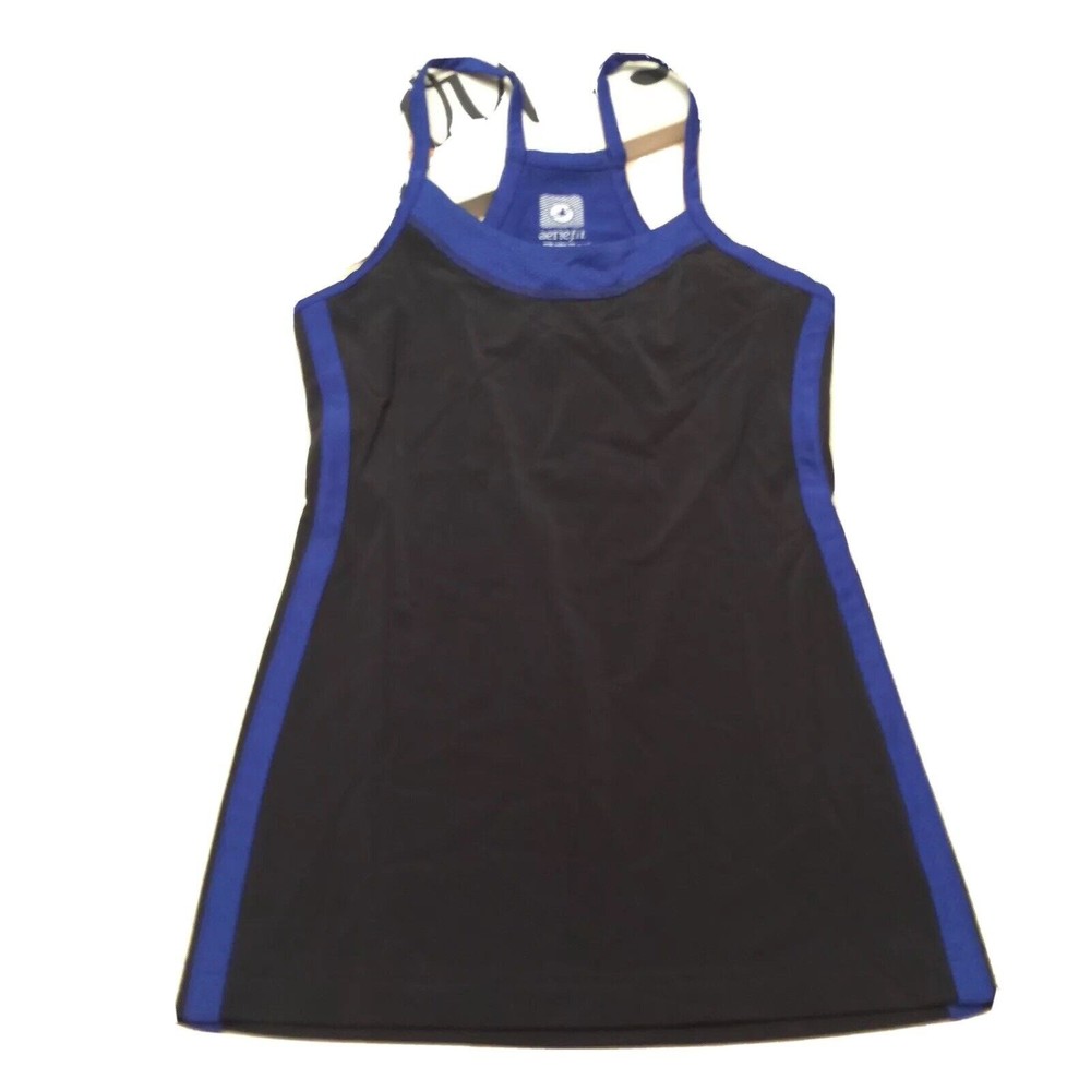 Aerie Fit Womens Top Active Sport Short Tank Strap Racer Back Sz XS-TP‎ BE21